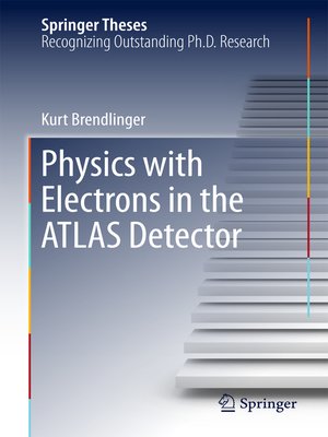 cover image of Physics with Electrons in the ATLAS Detector